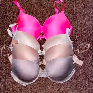 LIKE NEW Bundle of 4 Victoria Secret 34DD